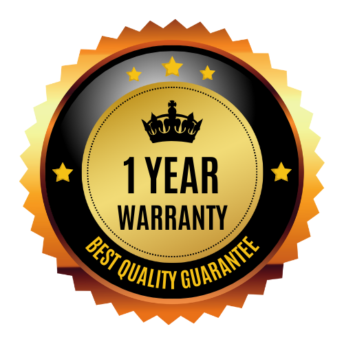 Gold Modern Premium Warranty Logo